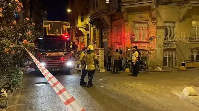 Beyoğlu'nda 5 Katlı Binada Duvar Çöktü: Tahliye ve Mühürleme
