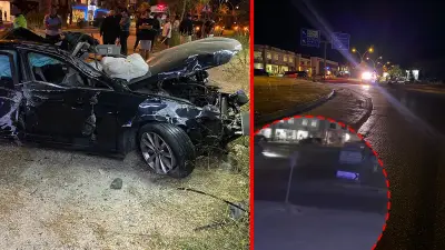 Bodrum'da feci kaza: Refüje çıkan otomobil taklalar attı, 3 yaralı