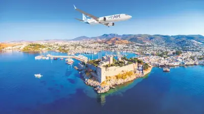 Bu Yaz Keşif Rotamız Bodrum: AJet ile Avrupa'ya Direkt Uçuşlar Başlıyor