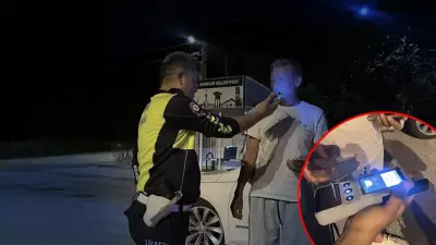 Burdur'da 'alkollü değilim' diyen sürücü 1.29 promil çıktı, ehliyetine el konuldu