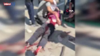 Bursa'da esnaf kavgası kanlı bitti: Baba oğul bıçakla yaralandı
