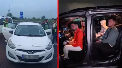Bursa'da şüpheli araçtan 5 göçmen yakalandı: Organizatör tutuklandı