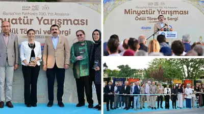 Bursa'nın Fethi Minyatür Yarışması'nda Ödüller Sahiplerini Buldu