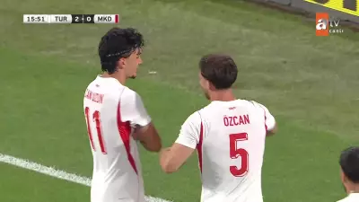 Can Uzun'dan Müthiş Gol: Türkiye 2-0 Kuzey Makedonya