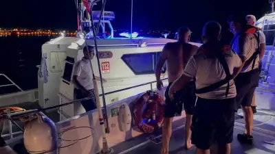 Didim'de balıkçı teknesi alabora oldu: 2 kişi kurtarıldı