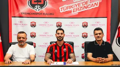 Erzincanspor, Atabey Çiçek ile resmi sözleşme imzaladı