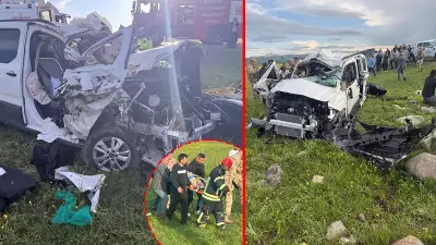 Erzurum'da Hafif Ticari Araç Takla Attı: 3 Ölü, 4 Yaralı