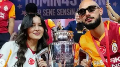 Galatasaraylı Ahmed Kutucu ve Asena Atalar Londra'da Evlendi