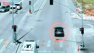 Gaziantep'te kırmızı ışık ihlali: 3 bin 745 sürücüye 21,5 milyon TL ceza