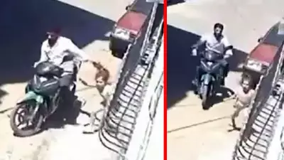 Gaziantep'te kızını motosikletle sürükleyen babanın geçmişi şoke etti