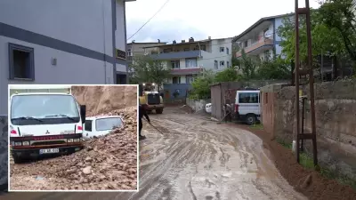 Gümüşhane'de Sel: Ev ve Ahır Sular Altında, 4 Araç Hasar Gördü