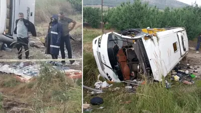 Isparta'da Tur Otobüsü Devrildi: 5 Ölü, 26 Yaralı