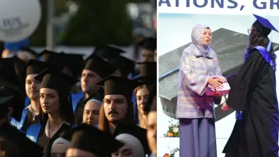 IUS'ta Tarihin En Büyük Mezuniyet Töreni: 400 Öğrenci Kep Attı