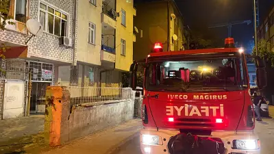Kayseri'de 4 katlı binada yangın: 3 kişi dumandan etkilendi