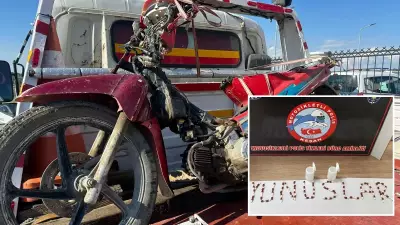 Keşan'da plakasız motosiklet sürücüsüne 128 bin lira ceza