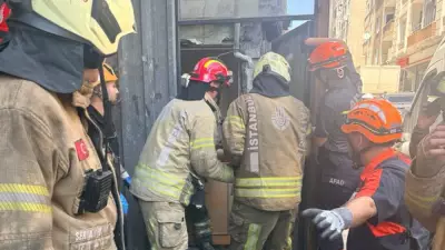 Küçükçekmece'de kentsel dönüşüm kazası: 1 ölü, 2 yaralı