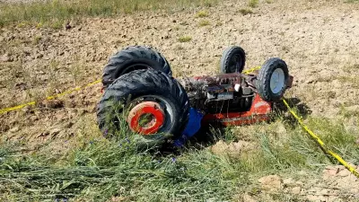 Kozaklı'da traktör devrildi: Çiftçi Mehmet Türkay hayatını kaybetti