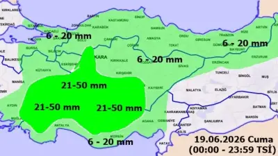 Meteoroloji 19 İl İçin Sarı Alarm Verdi: Sağanak, Fırtına ve Aşırı Sıcak
