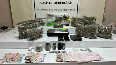 Ümraniye'de Zula Evine Narkotik Operasyonu: 4 Tutuklama