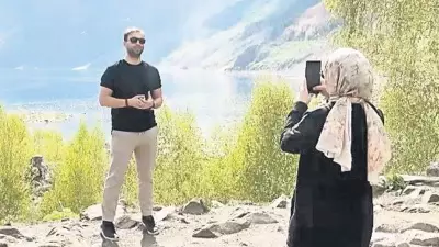 Nemrut Krater Gölü'nde Tarifsiz Güzellik