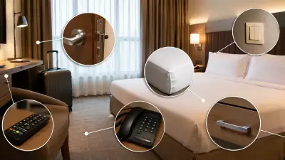 Otel Odasına Girer Girmez İlk Bunu Yapmayın! En Kirli Yer Yatak Değilmiş