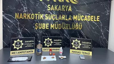 Sakarya'da uyuşturucu operasyonu: 2 şüpheli tutuklandı