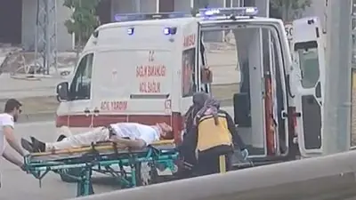 Samsun'da Motosiklet Kazası: Sürücü Yokuşta Kontrolü Kaybetti