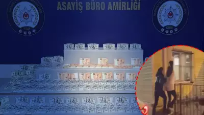 Sarıyer'de bankada sahte 1 milyon dolar bozdurmak isteyen kadın suçüstü yakalandı