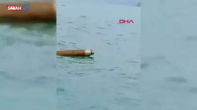 Sinop Ayancık açıklarında füze olduğu değerlendirilen cisim bulundu