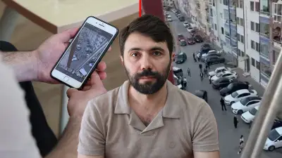 Sivas'ta korku dolu anlar: Bıçaklanıp araçla ezilmek istendi
