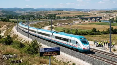 İstanbul'dan Kapıkule'ye seyahat süresi 1,5 saate düşüyor: Hızlı tren hattında son aşama
