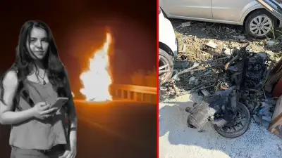 Sultangazi'de motosikletli yanarak öldü: Sürücü tutuklandı