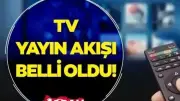 29 Haziran 2026 TV Yayın Akışı: ATV, Kanal D, Star TV, Show TV, TRT 1, TV8