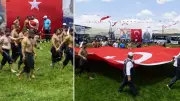 43. Tarihi Karaadilli Yağlı Güreşleri'nde Başpehlivan Feyzullah Aktürk