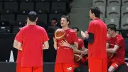 A Milli Erkek Basketbol Takımı Bosna Hersek Maçı Hazırlıklarını Sürdürdü