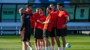 A Milli Futbol Takımı, Kanada'da ilk antrenmanını yaptı