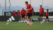 A Milli Futbol Takımı Paraguay maçı hazırlıklarına başladı