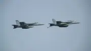 ABD ordusunda alarm: F/A-18 savaş uçağı Washington'da düştü