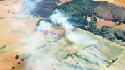 Çanakkale'de Korkutan Yangın: Alevler Kontrol Altına Alındı