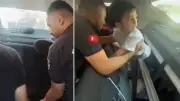 Şanlıurfa'da 2 saat bagajda mahsur kalan çocuk itfaiye tarafından kurtarıldı