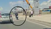 Antakya'da Motosiklet Sürücüsüne 46 Bin TL Ceza
