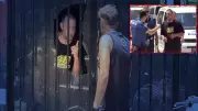Antalya'da korku dolu anlar: Üzerine benzin döküp kendini iş yerine kilitledi