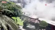 Antalya'da Nostalji Tramvayında Yangın: Seferler Geçici Olarak Durduruldu