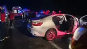 Ağrı'da İki Otomobil Çarpıştı: 2'si Ağır 6 Kişi Yaralandı