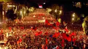 Arnavutluk'ta 250 bin kişi Trump'ın kızının projesini protesto etti