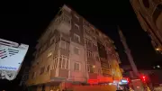 Avcılar'da 5 katlı binada merdiven çöktü: 7 kişi tahliye edildi