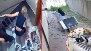 Avcılar'da Klima Ünitesini Söküp El Arabasıyla Kaçırdı