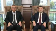 Bakanlar Memişoğlu ve Yumaklı'dan işbirliği toplantısı