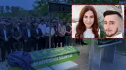 Bayram dönüşü kazada ölen genç çift Samsun'da yan yana defnedildi