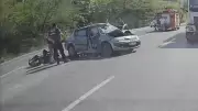 Benzin istasyonuna dönüş yapan otomobil ile motosiklet çarpıştı: 1 ölü
